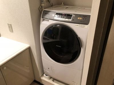 洗濯機の設置